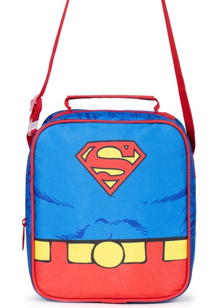 Lisanslı Superman Temalı Ilkokul Beslenme Çantası