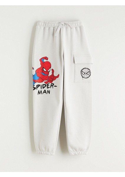 Yeni Sezon Beli Lastikli Baskılı Erkek Çocuk Jogger Eşofman Altı