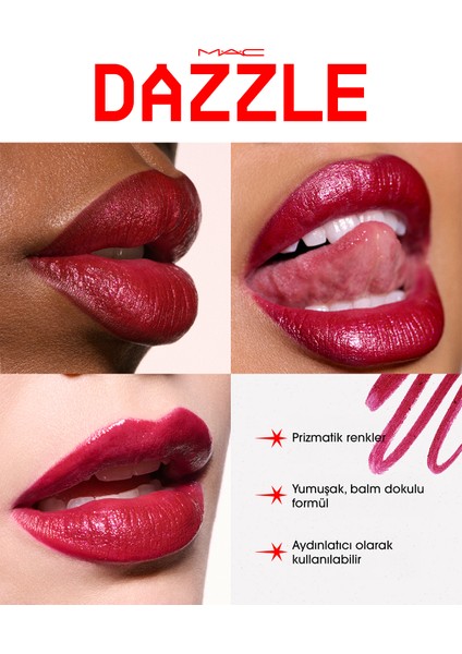 Dazzlelip Crayon Işıltılı Dudak Kalemi - Red Halo fiyatları