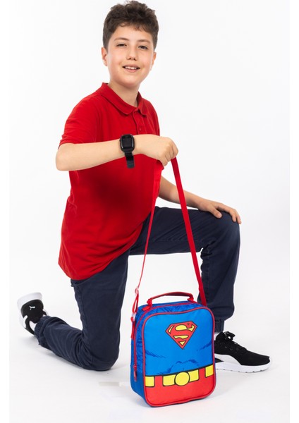 Lisanslı Superman Temalı Ilkokul Beslenme Çantası indirimleri