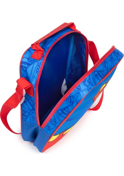 Lisanslı Superman Temalı Ilkokul Beslenme Çantası