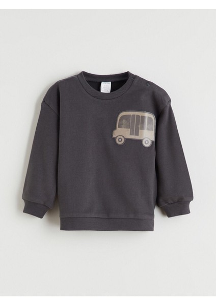 Izr Yeni Sezon Bisiklet Yaka Erkek Bebek Sweatshirt ve Eşofman Alt 2'li fiyatları