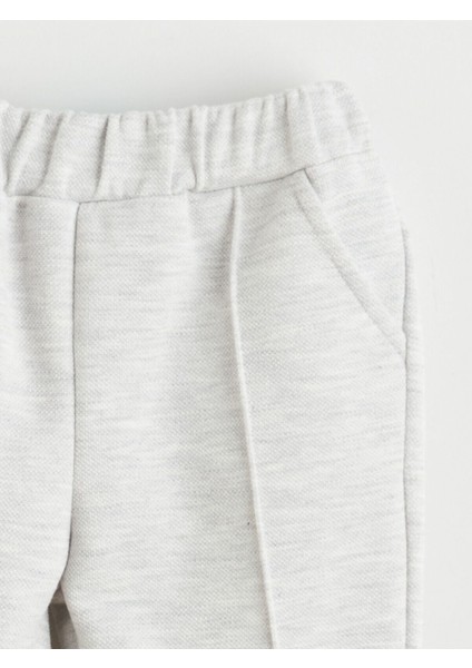 Izr Yeni Sezon Bisiklet Yaka Erkek Bebek Sweatshirt ve Eşofman Alt 2'li