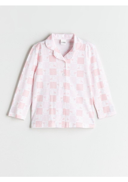 Peak Yeni Sezon Gömlek Yaka Baskılı Kız Çocuk Pijama Takımı fiyatları