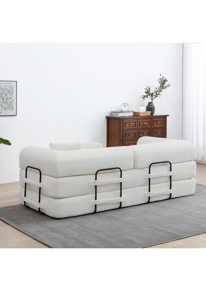 Yataklı Çekyat,katlanabilir Yataklı Kanepe,oturma Odası,l Şeklinde Kolçaklı Kanepe 90X200 cm modelleri