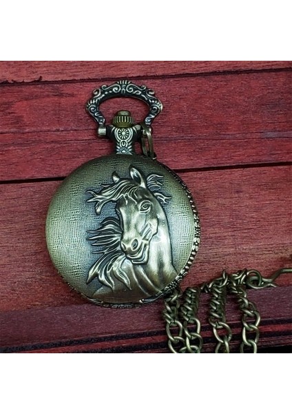 At Tasarımlı Köstekli Saat