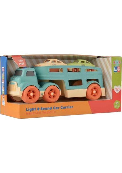Lc Sesli ve Işıklı Taşıyıcı Tır 3 Parça fırsatları