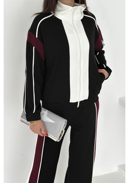 Garnili Fermuarlı Modal Takım modelleri