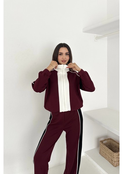 Garnili Fermuarlı Modal Takım modelleri