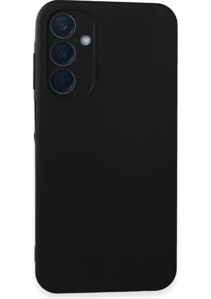 MYT09 Samsung Galaxy A25 5g Kılıf Nano Içi Kadife Silikon - Siyah