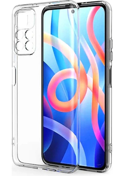 MYT09 Xiaomi Poco M4 Pro 4g Kılıf Lüx Şeffaf Silikon