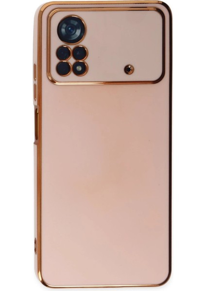 MYT09 Xiaomi Poco X4 Pro 5g Kılıf Volet Silikon - Pembe fiyatları