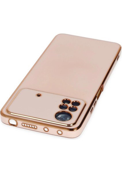 MYT09 Xiaomi Poco X4 Pro 5g Kılıf Volet Silikon - Pembe indirimleri