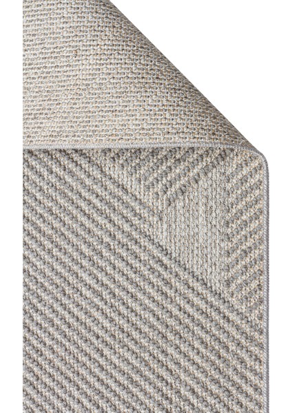 Ohrid 10 Grey Bukle Dokuma Yapısında Hav Toz Vermeyen Yumuşak Koridor, Salon, Mutfak Halısı fiyatları