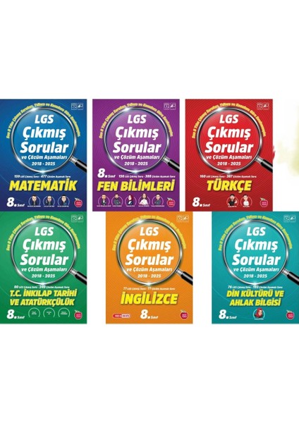 Lgs Çıkmış Sorular Matematik Fen Türkçe Inkılap Ingilizce Din Set 2018 - 2025