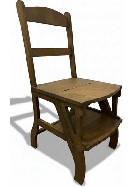 Akrobat Fonksiyonel Sandalye Merdiven – 2’si 1 Arada Tasarım | Kayın | 150 kg Taşıma Kapasiteli modelleri