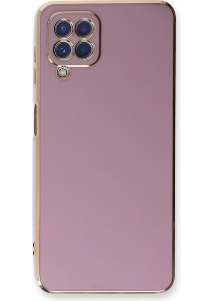 MYT09 Samsung Galaxy A22 Kılıf Volet Silikon - Mor fiyatları