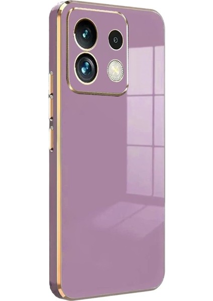 MYT09 Xiaomi Redmi Note 13 Pro 5g Kılıf Volet Silikon - Mor