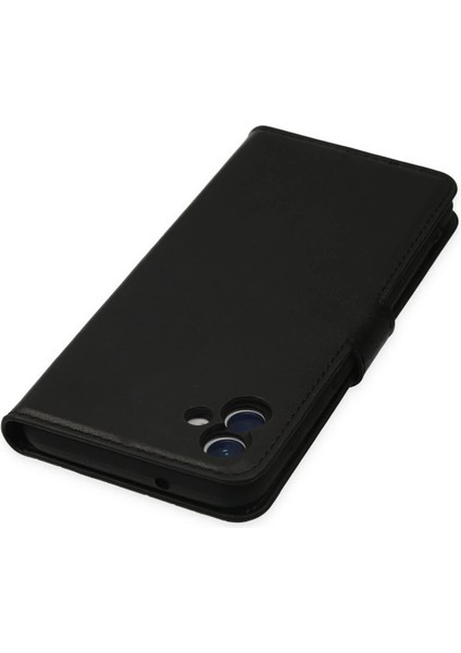 MYT09 Samsung Galaxy A04 Kılıf Trend S Plus Kapaklı Kılıf - Siyah fırsatları