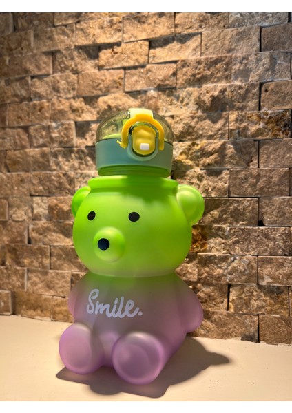 Renk Ayıcık Su Matarası Ayıcıklı Suluk Figürlü Su Şişesi Ayıcık Matara 800 ml fiyatları