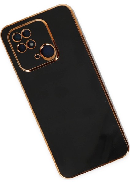 MYT09 Xiaomi Redmi 10C Kılıf Volet Silikon - Siyah modelleri