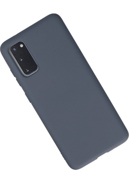 MYT09 Samsung Galaxy S20 Kılıf Nano Içi Kadife Silikon - Gri fiyatları