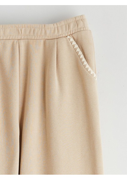 Cey Yeni Sezon Beli Lastikli Kız Çocuk Eşofman Altı modelleri