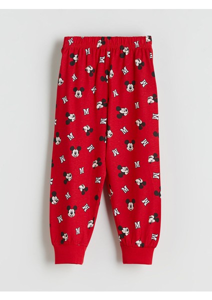Peak Yeni Sezon Mickey Mouse Baskılı Erkek Çocuk Pijama Takımı indirimleri