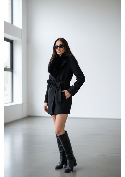 Kürklü Kaşe Kaban fiyatları