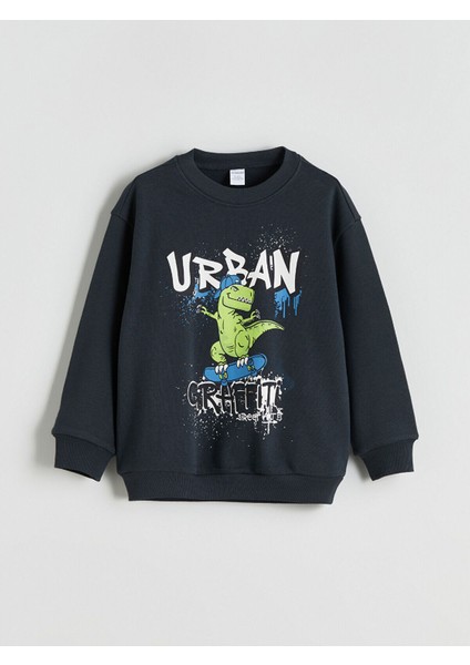 Lcw Kids Antrasit Erkek Çocuk Sweatshirt ve Jogger Eşofman Alt 2'li fiyatları