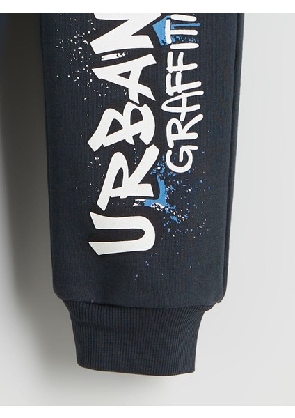 Lcw Kids Antrasit Erkek Çocuk Sweatshirt ve Jogger Eşofman Alt 2'li