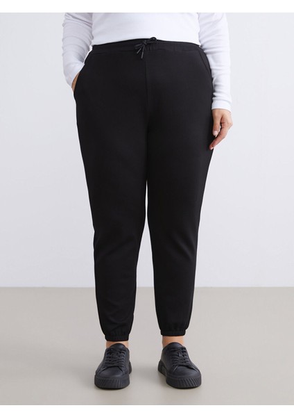 Yeni Sezon Beli Lastikli Kadın Jogger Eşofman Altı
