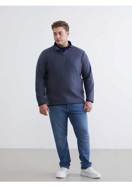 Peak Yeni Sezon Dik Yaka Uzun Kollu Polar Erkek Pijama Üst fiyatları