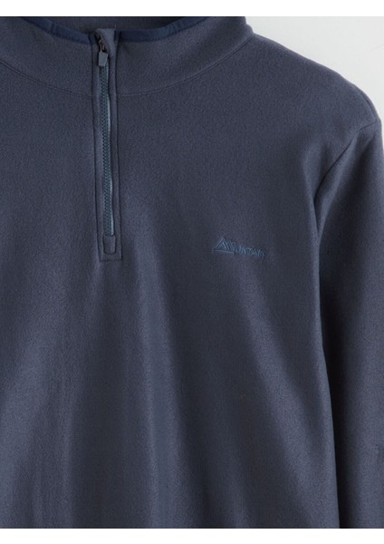 Peak Yeni Sezon Dik Yaka Uzun Kollu Polar Erkek Pijama Üst indirimleri