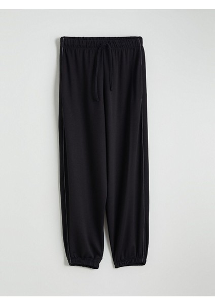 Yeni Sezon Beli Lastikli Kadın Jogger Eşofman Altı
