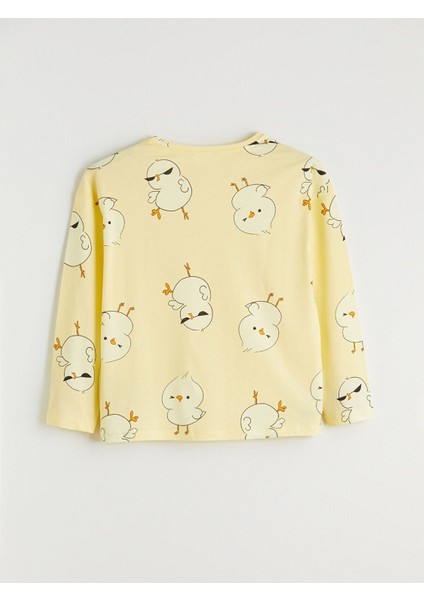 Peak Yeni Sezon Bisiklet Yaka Baskılı Kadın Pijama Takımı modelleri