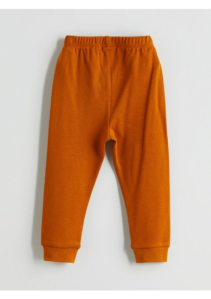 Bisiklet Yaka Looney Tunes Baskılı Erkek Bebek Pijama Takımı