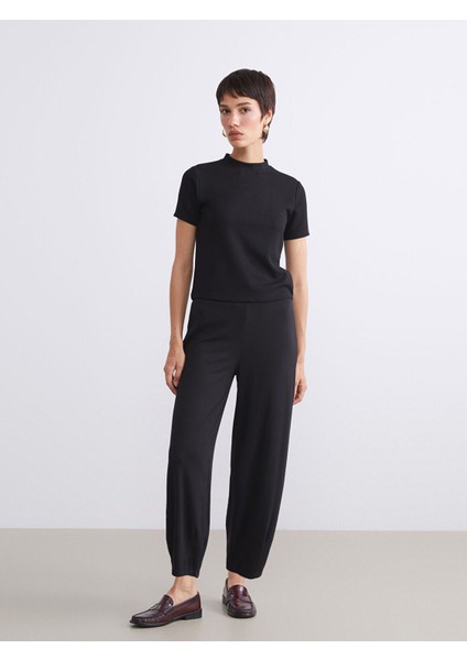 Yeni Sezon Beli Lastikli Kadın Eşofman Altı