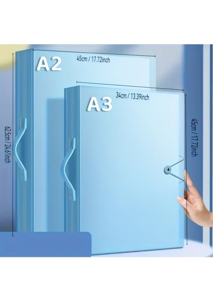 A3 Sunum Dosyası, Resim Çantası, 40 Cepli-80 Resim Kapasiteli modelleri