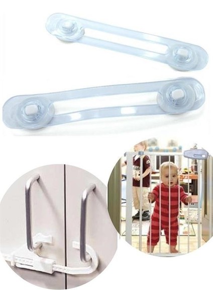 Buffer® Bebek ve Çocuklar Için Dolap Çekmece Emniyet Güvenlik Kilidi