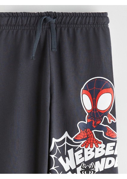 Beli Lastikli Spider-Man Baskılı Erkek Çocuk Jogger Eşofman Altı modelleri