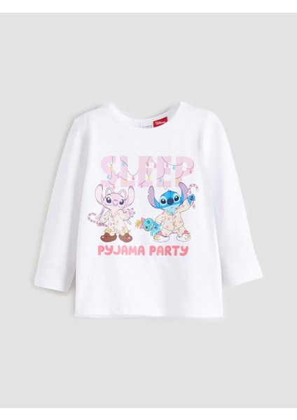 Peak Yeni Sezon Lilo & Stitch Baskılı Kız Çocuk Pijama Takımı fiyatları