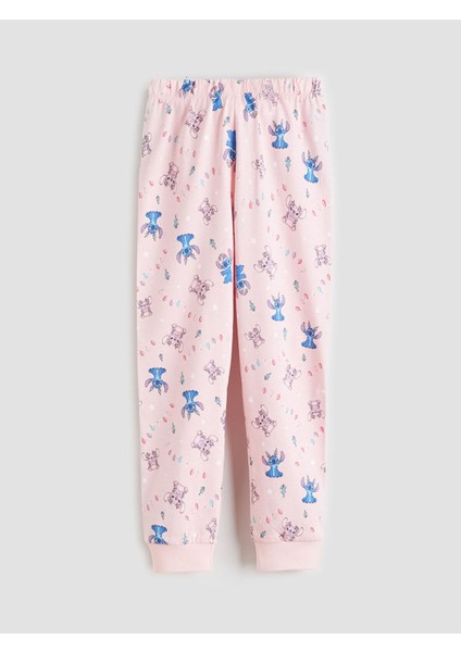 Peak Yeni Sezon Lilo & Stitch Baskılı Kız Çocuk Pijama Takımı modelleri