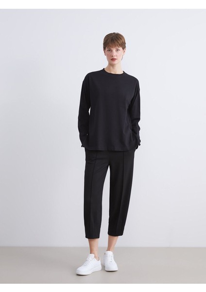 Yeni Sezon Beli Lastikli Kadın Eşofman Altı