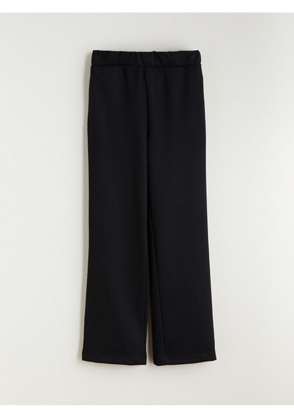 Yeni Sezon Beli Lastikli Geniş Paça Kadın Eşofman Altı indirimleri