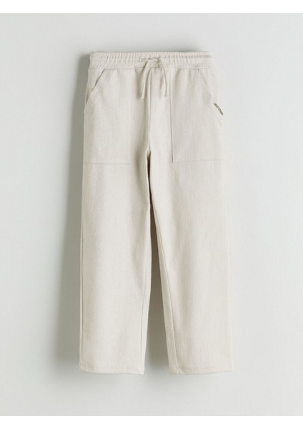 Yeni Sezon Beli Lastikli Erkek Çocuk Eşofman Altı