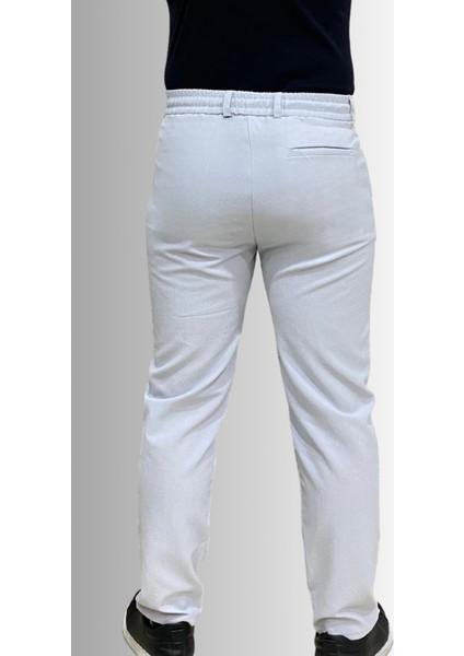 Jagger Erkek Pantolon Likralı Bağcık Detaylı Klasik Erkek Jogger Kumaş Pantolon modelleri