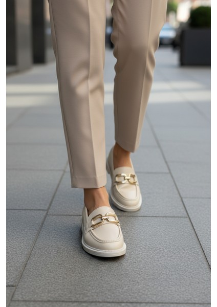 Uzero Loafer Kadın Ayakkabı Kare Tokalı Casual Ayakkabı modelleri