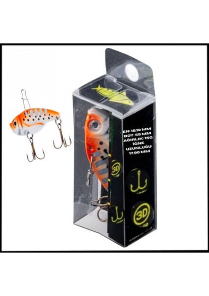 Uyguna-Yakala 15G 55MM- Titreşim Yem Kar Sürüklenmesi- Uv BOYALI-YEM.749