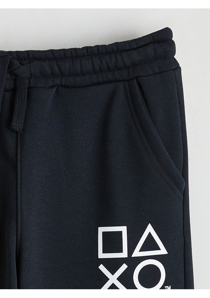 Peak Yeni Sezon Beli Lastikli Playstation Baskılı Erkek Çocuk Jogger Eşofman Altı modelleri